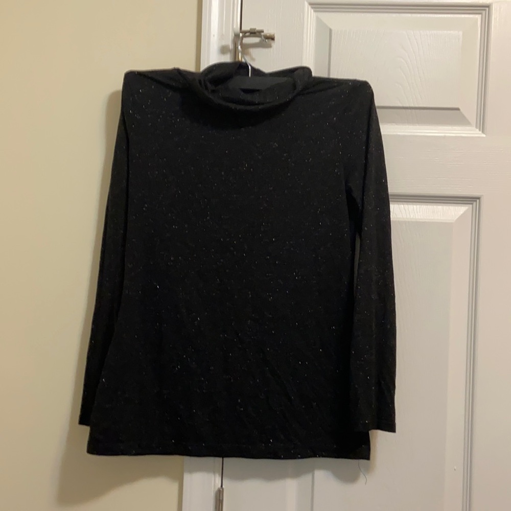 Black turtle neck